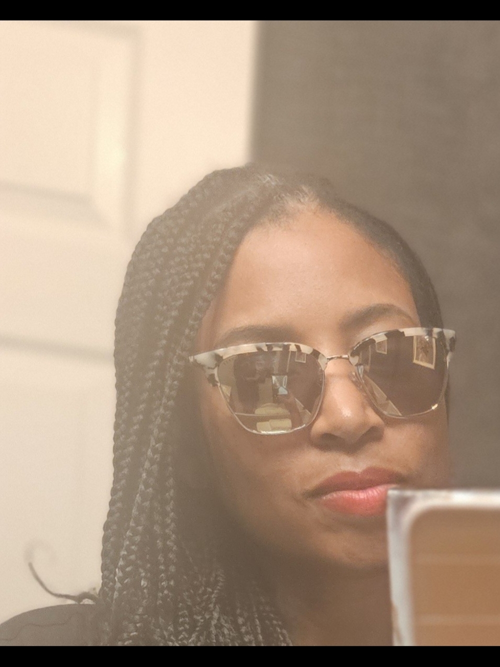 Tortoiseshell Ted Baker Cat-Eye Sunglasses - Brown Tones
